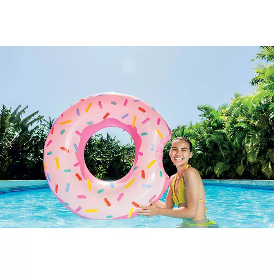 Bouée gonflable Donut Intex | Raviday Piscine
